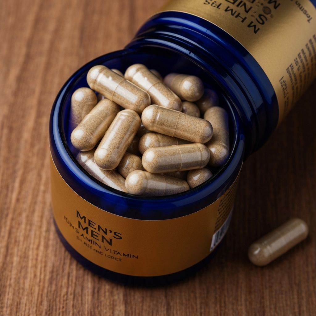 Men's supplements collection